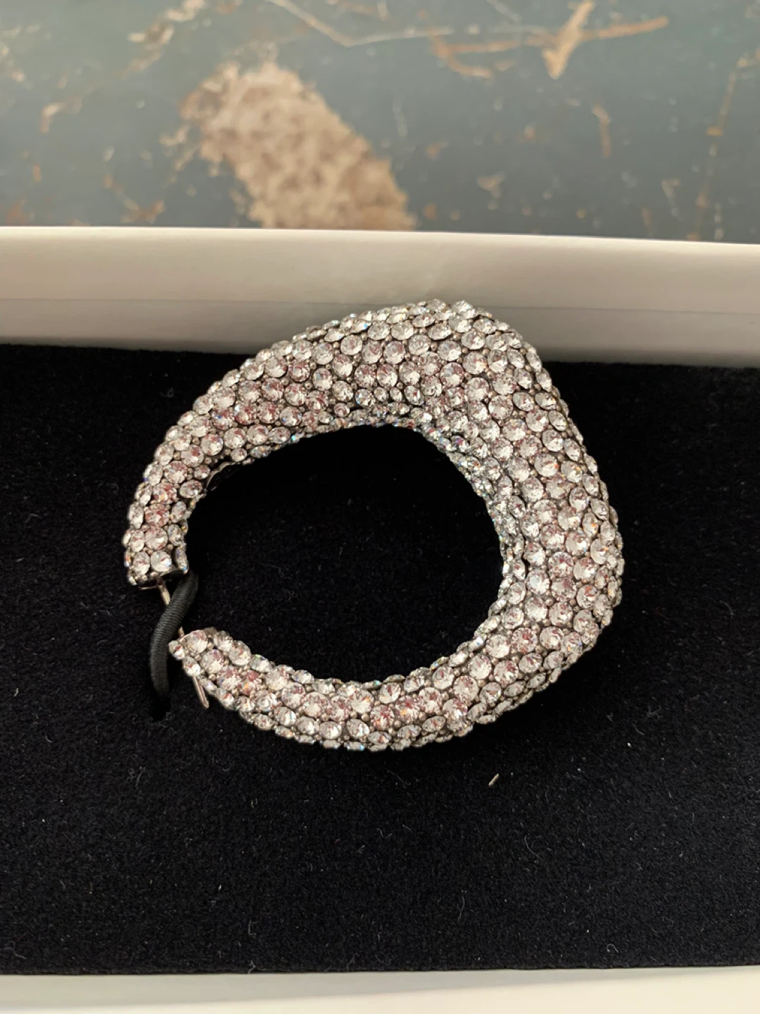 Alexander McQueen Pave Crystal Earrings - photo 2