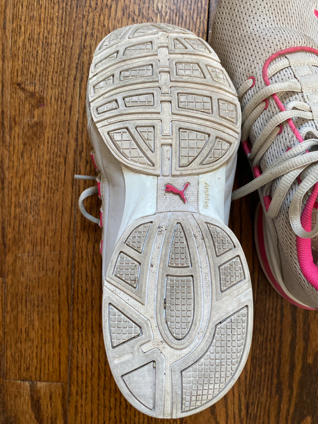 Puma Running Shoes - Grey/Pink - Size 6Y - photo 4