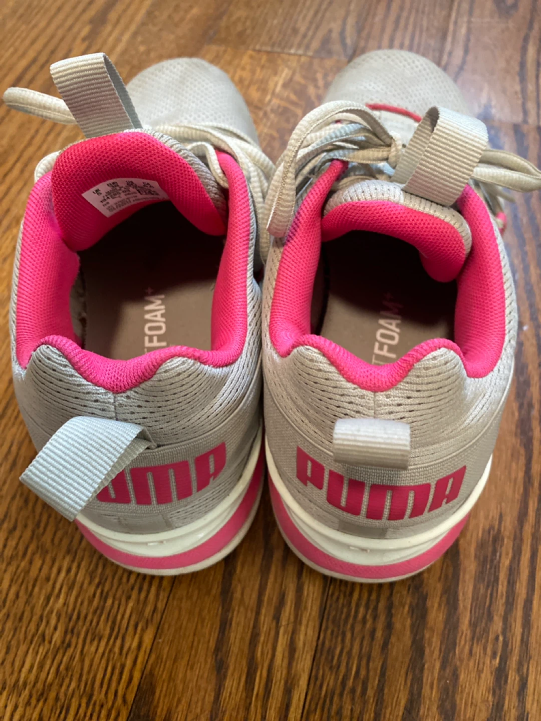 Puma Running Shoes - Grey/Pink - Size 6Y - photo 3