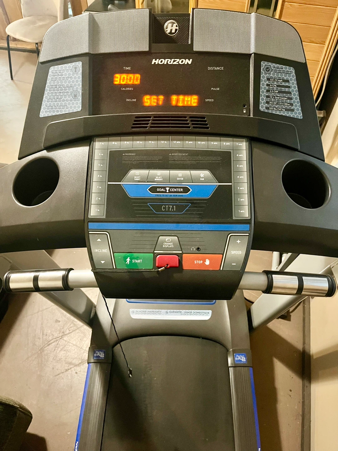 Horizon CT7.1 Treadmill - photo 3