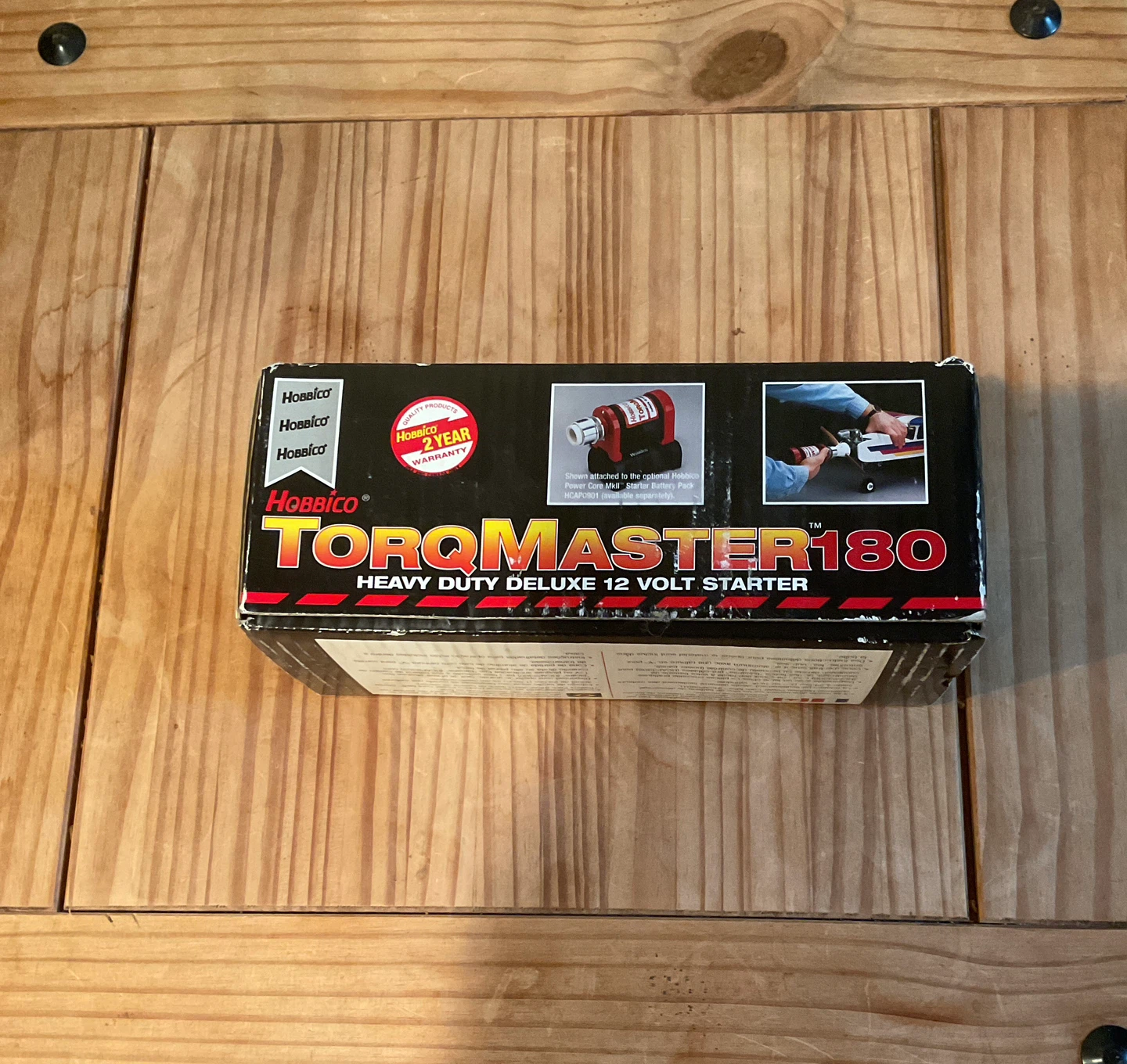 Hobbico TorqMaster 180 Heavy Duty Deluxe 12 Volt Starter - photo 2