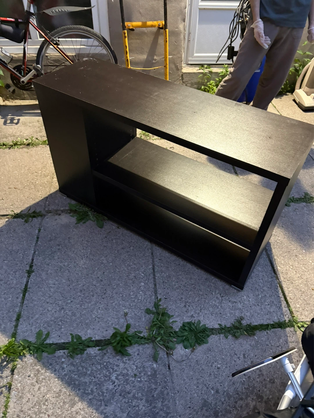Dark Brown Media Console or Shelf Unit - 1.18m - photo 4
