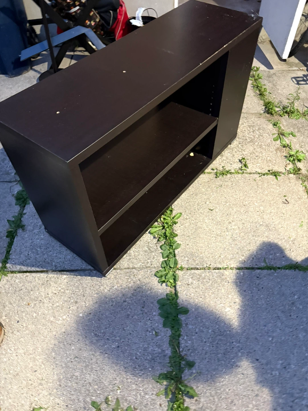 Dark Brown Media Console or Shelf Unit - 1.18m - photo 3