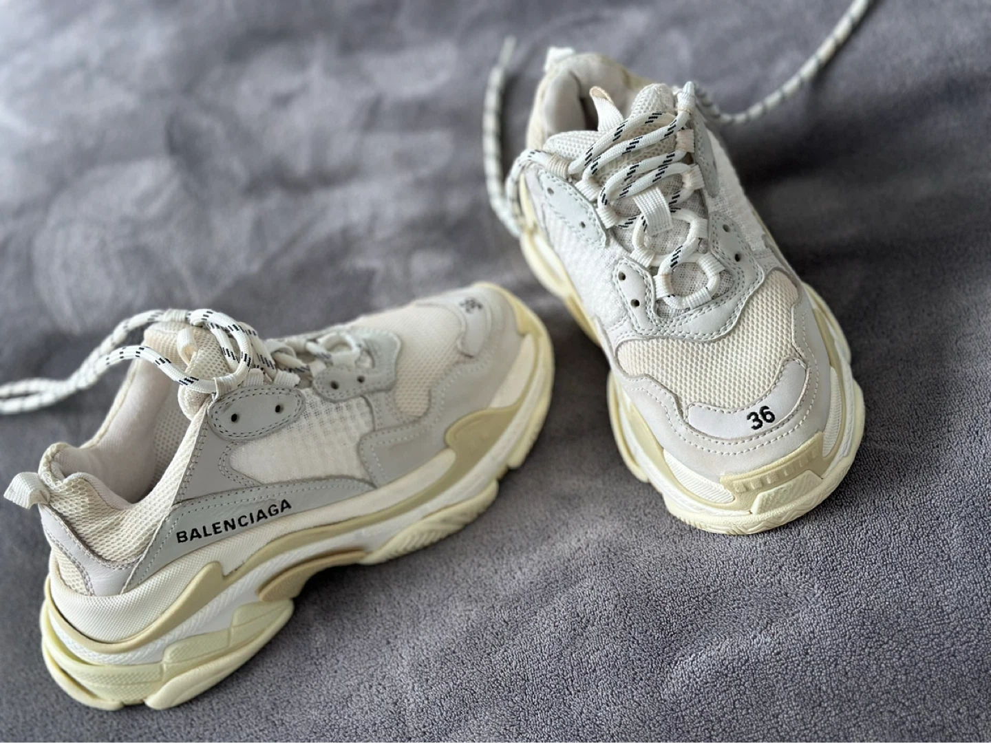 Balenciaga Triple S Sneakers Size 36 - photo 4