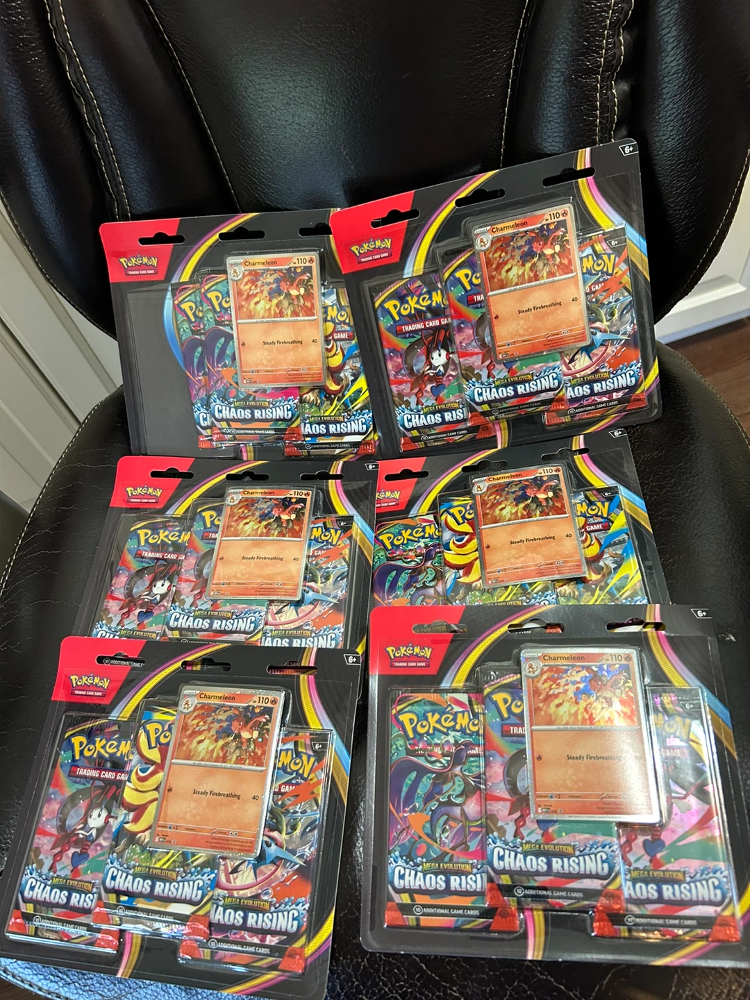 Pokemon TCG ME04 Chaos Rising 3 Pack Blister