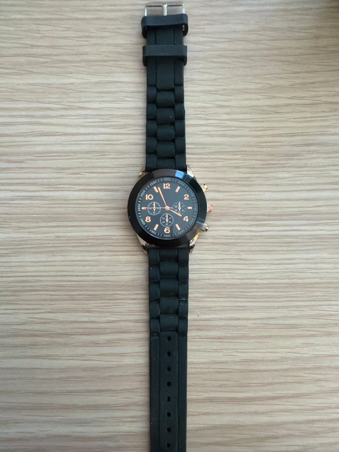 Rose Gold Chronograph Watch