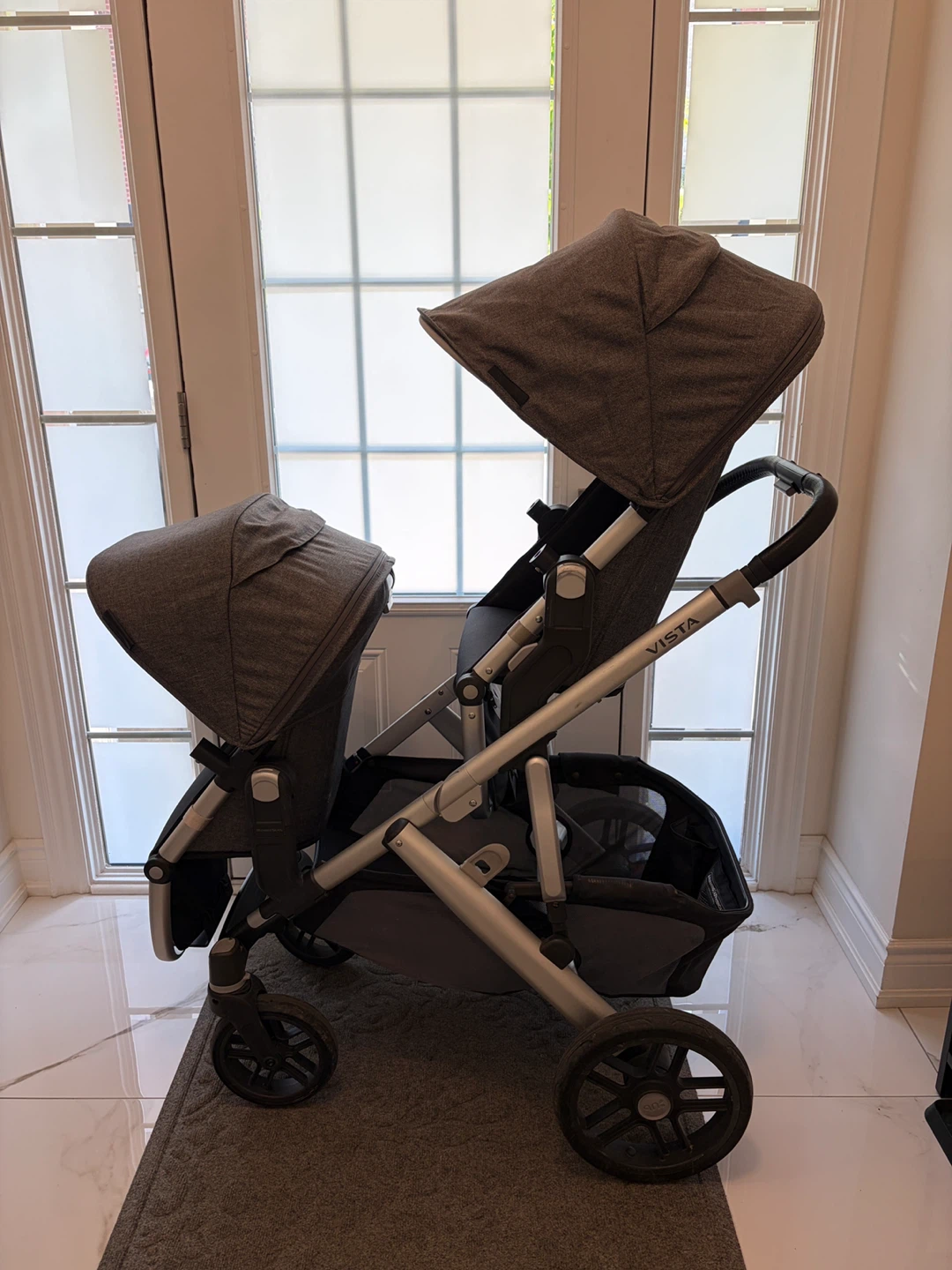 UPPAbaby Vista V2 Double Stroller (with add-ons)