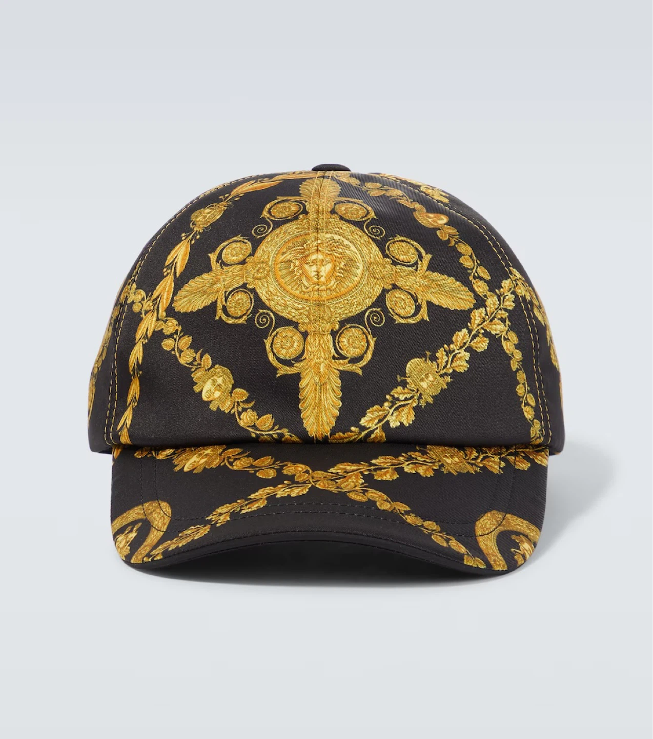 Versace Medusa Print Baseball Cap