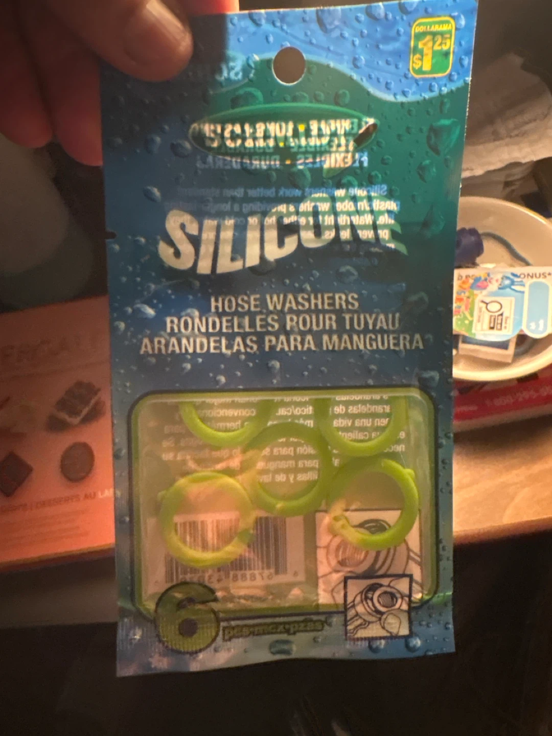 Schmidt Silicone Hose Washers - 6 Pack