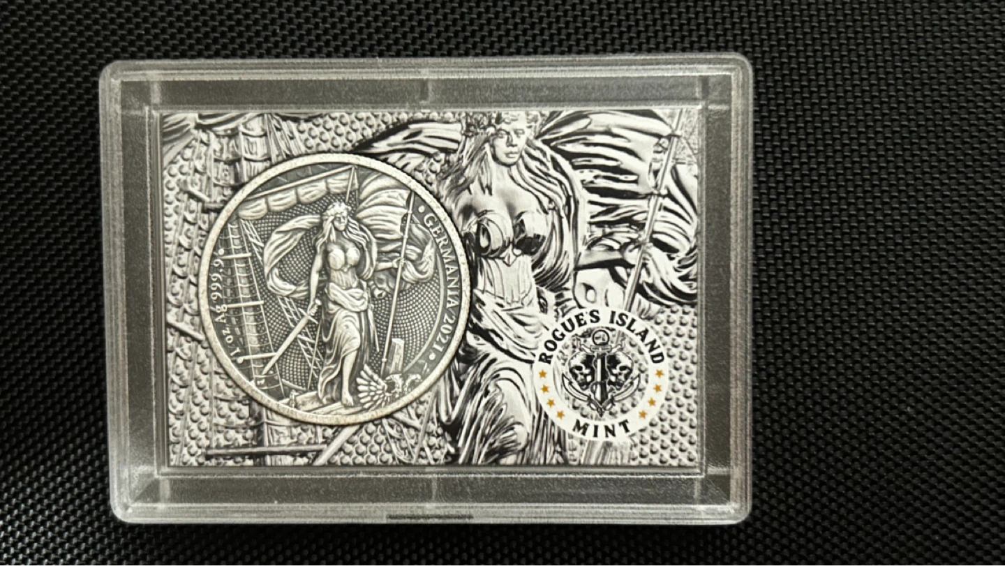 2021 Germania 1 oz .999 Fine Silver Coin