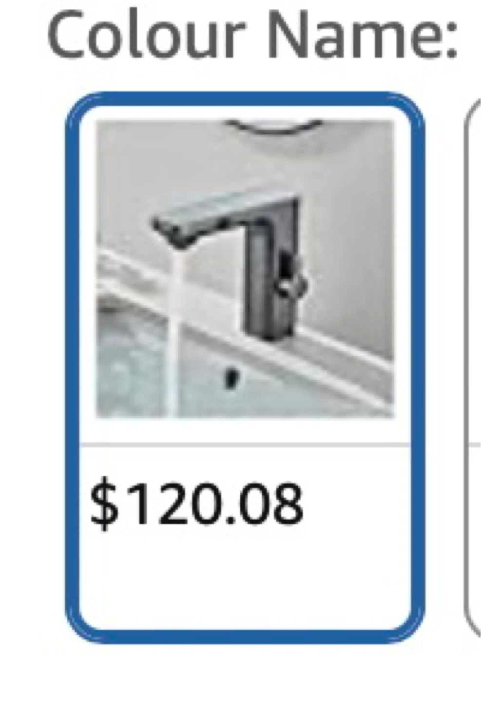 Automatic Bathroom Faucet with Temperature Display - photo 5