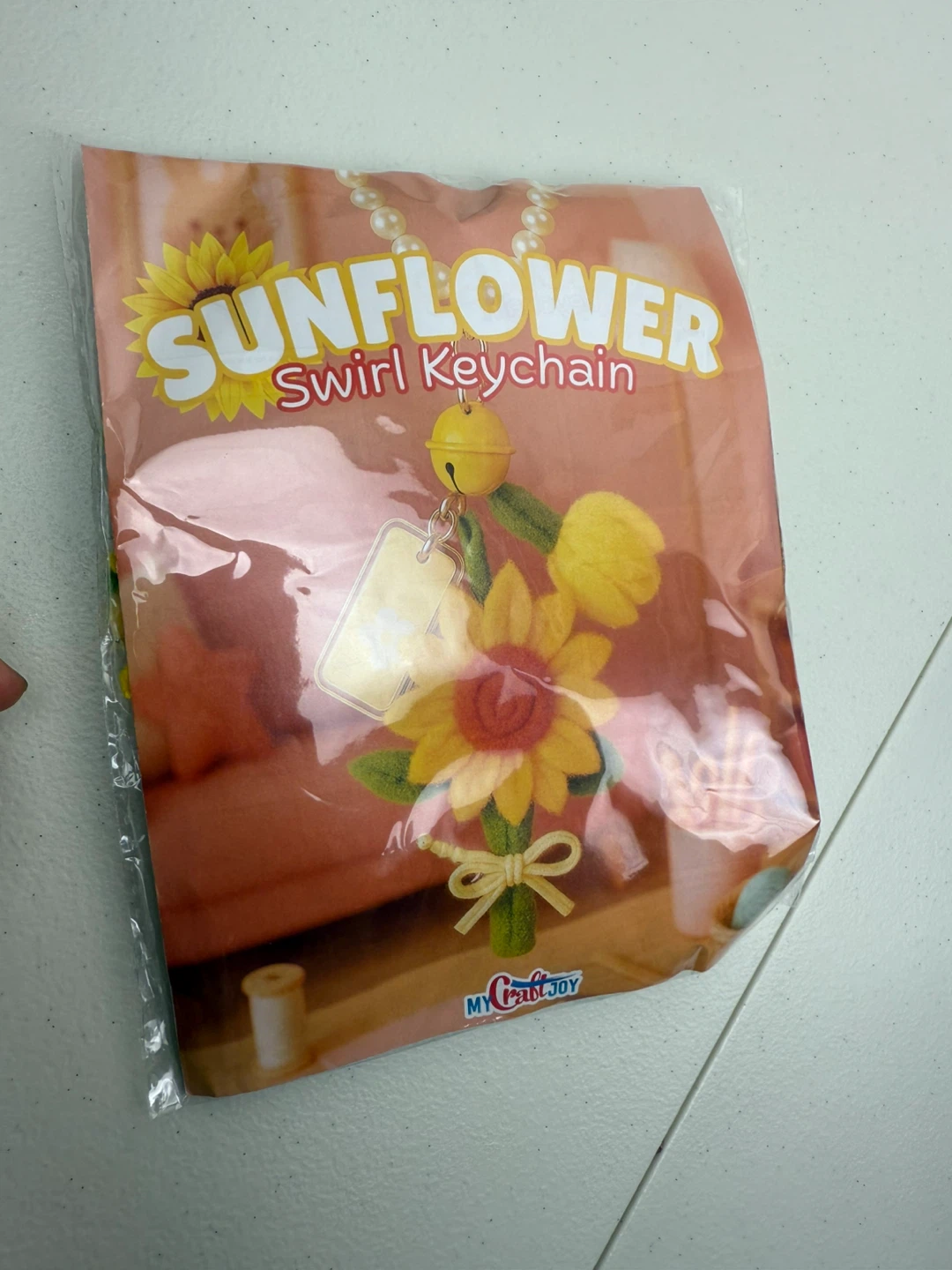 My Craft Joy Sunflower Swirl Keychain Craft Kit