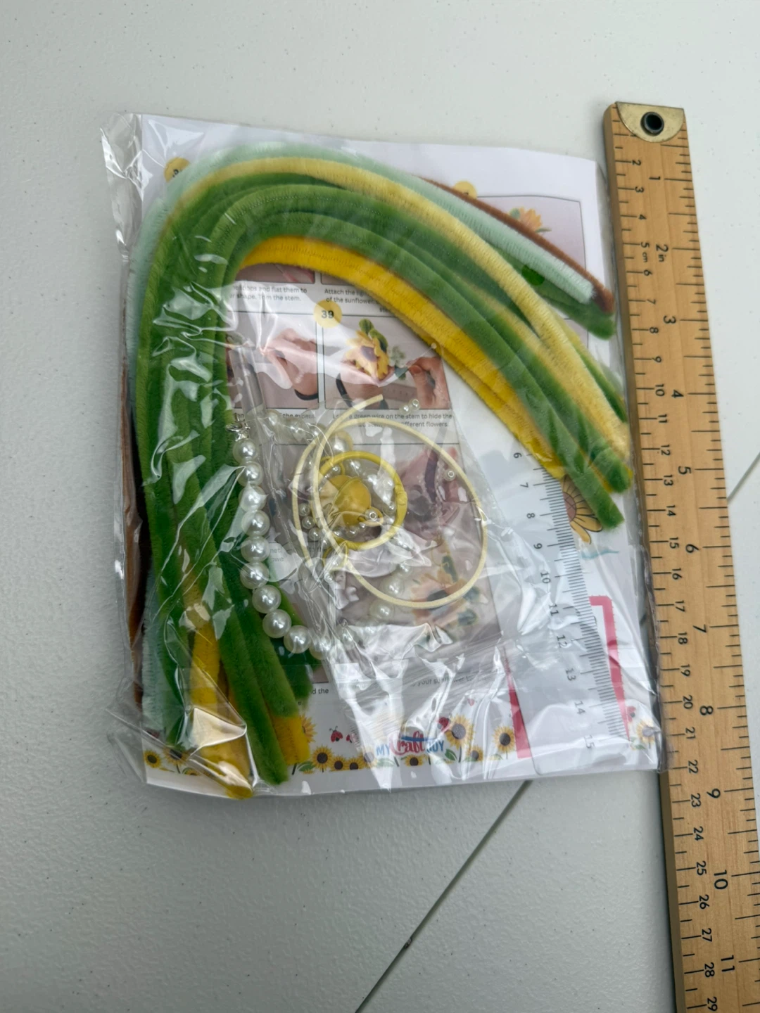My Craft Joy Sunflower Swirl Keychain Craft Kit - photo 3