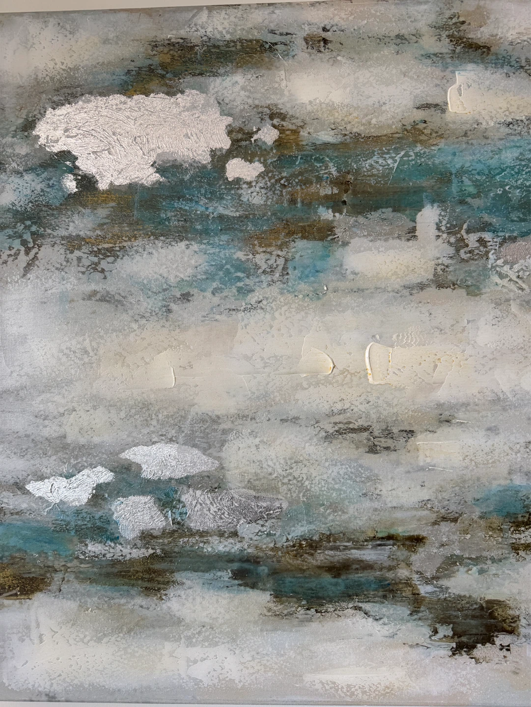 Textured Abstract Wall Art Painting - photo 2