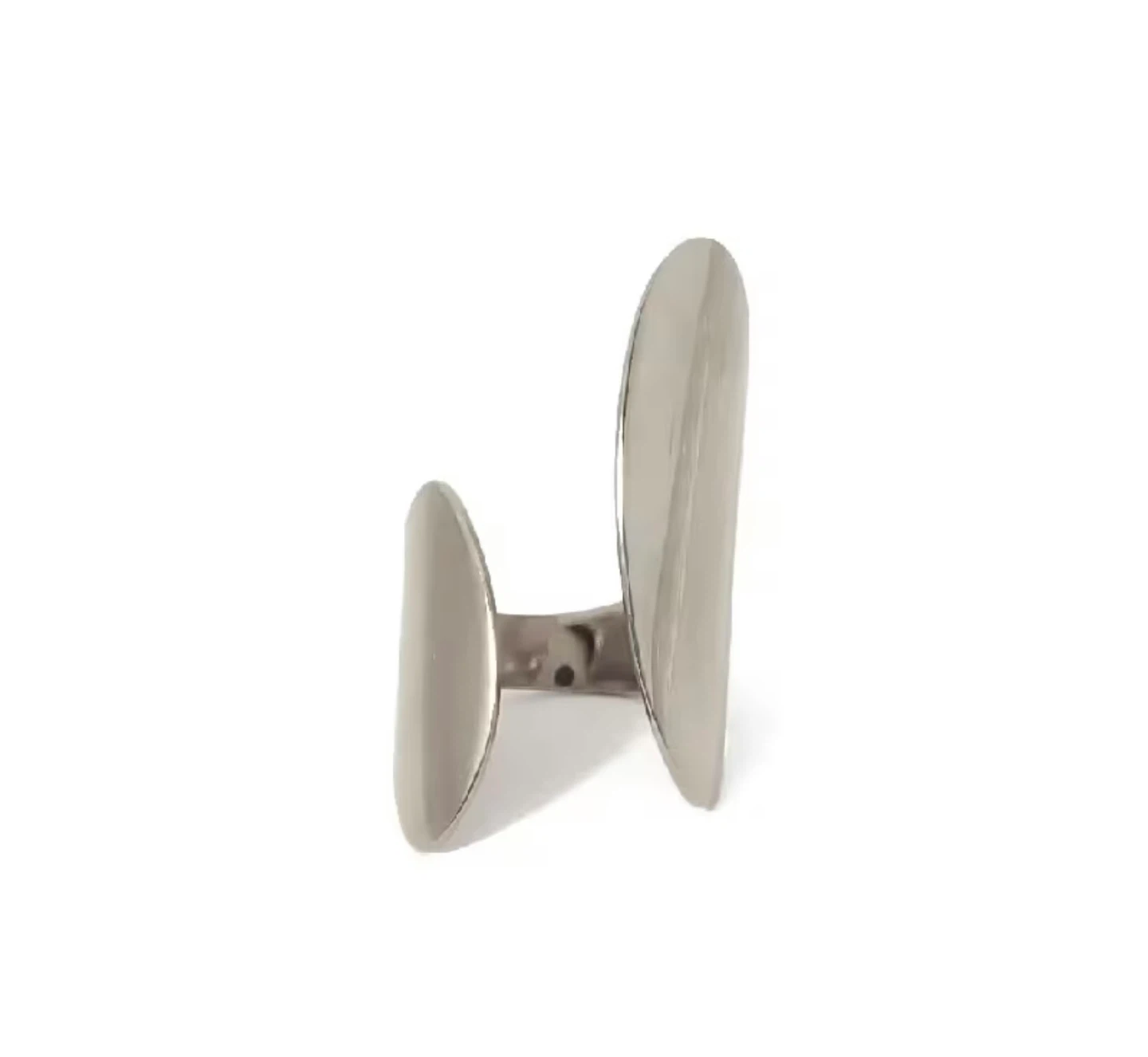 Geometric Ring - Silver Tone - photo 3
