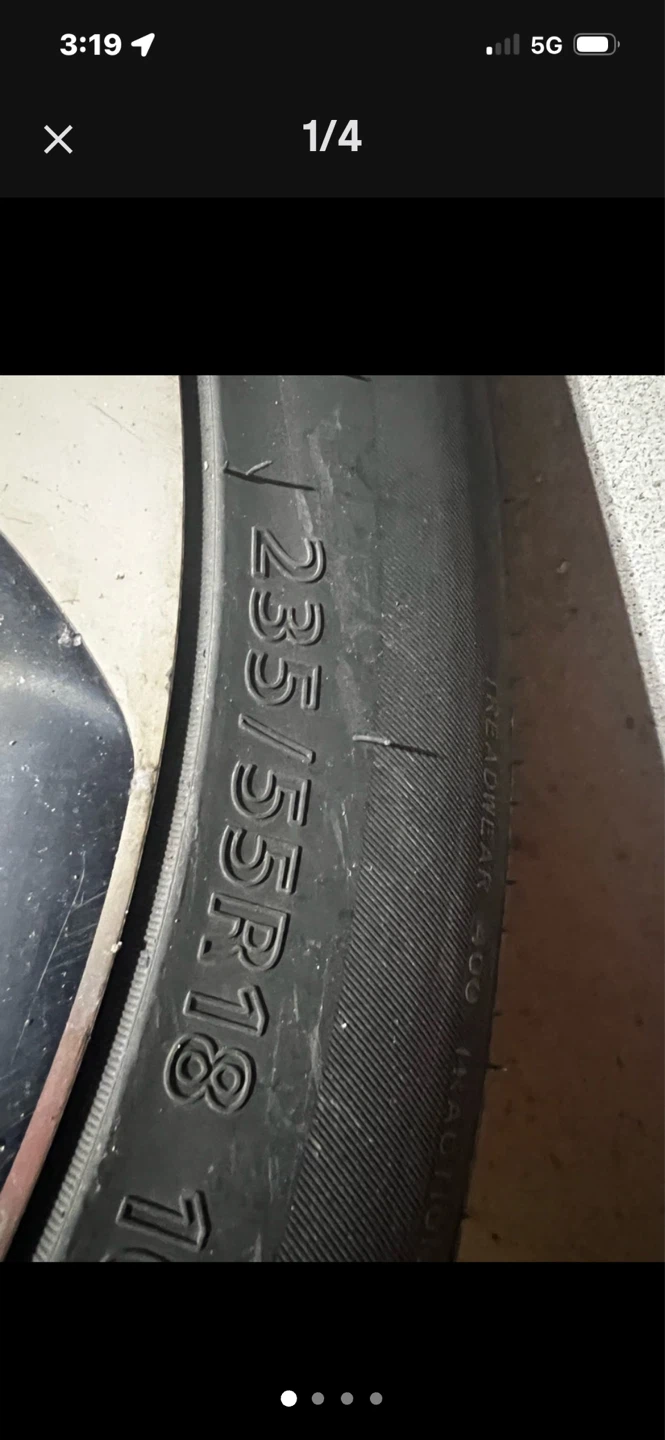 235/55R18 Tires on rims - photo 2