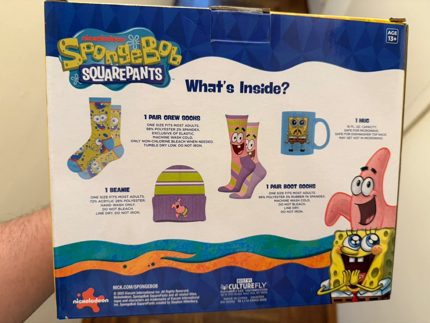 SpongeBob gift box set for sale - photo 2