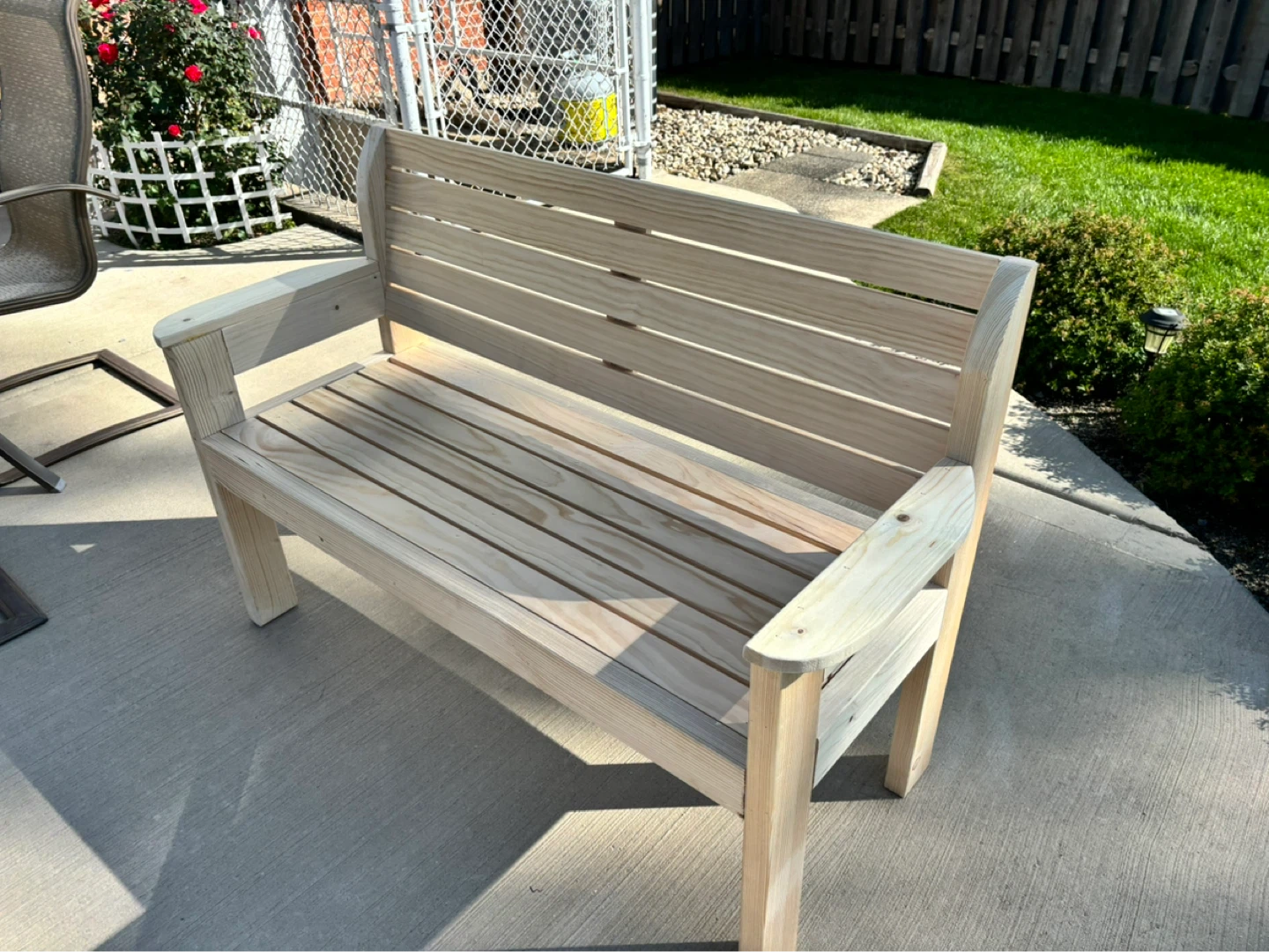 Wooden Outdoor Bench