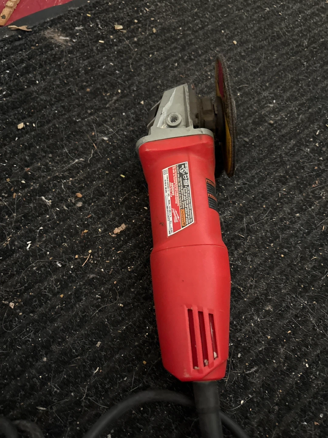 Milwaukee 4.5 Amp 4-1/2" Angle Grinder - photo 2