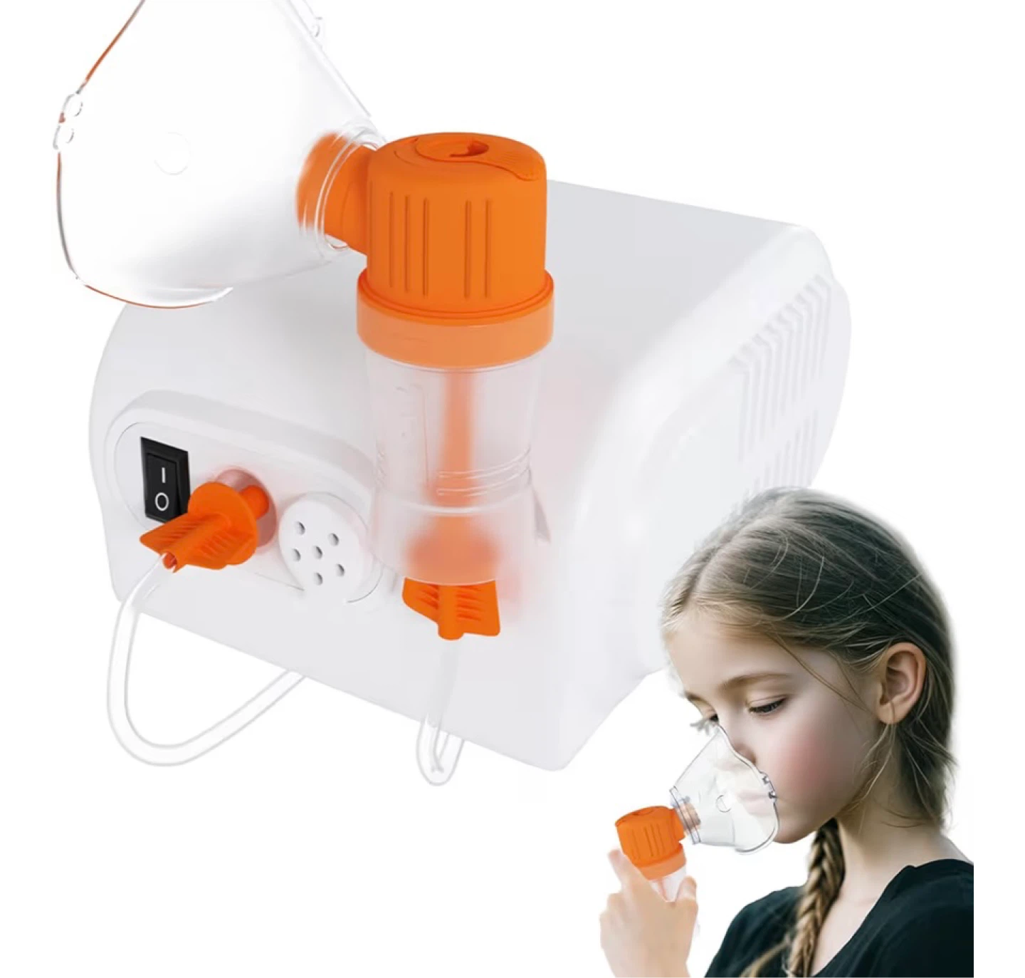 Portable Compressor Nebulizer with Adult and Kid Masks - photo 4