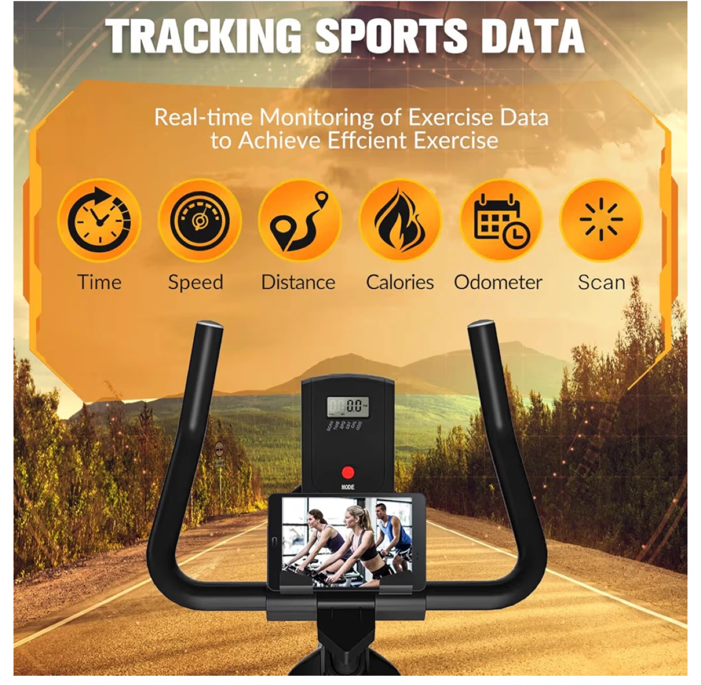 GAELIX Indoor Cycling Bike Stationary - 300lbs Capacity - photo 3