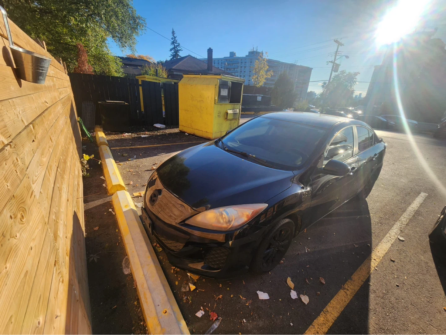 Black Mazda 3 Sedan - photo 2