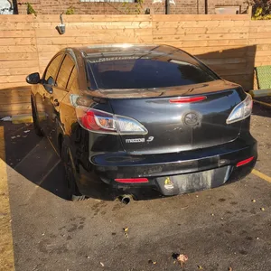 Black Mazda 3 Sedan