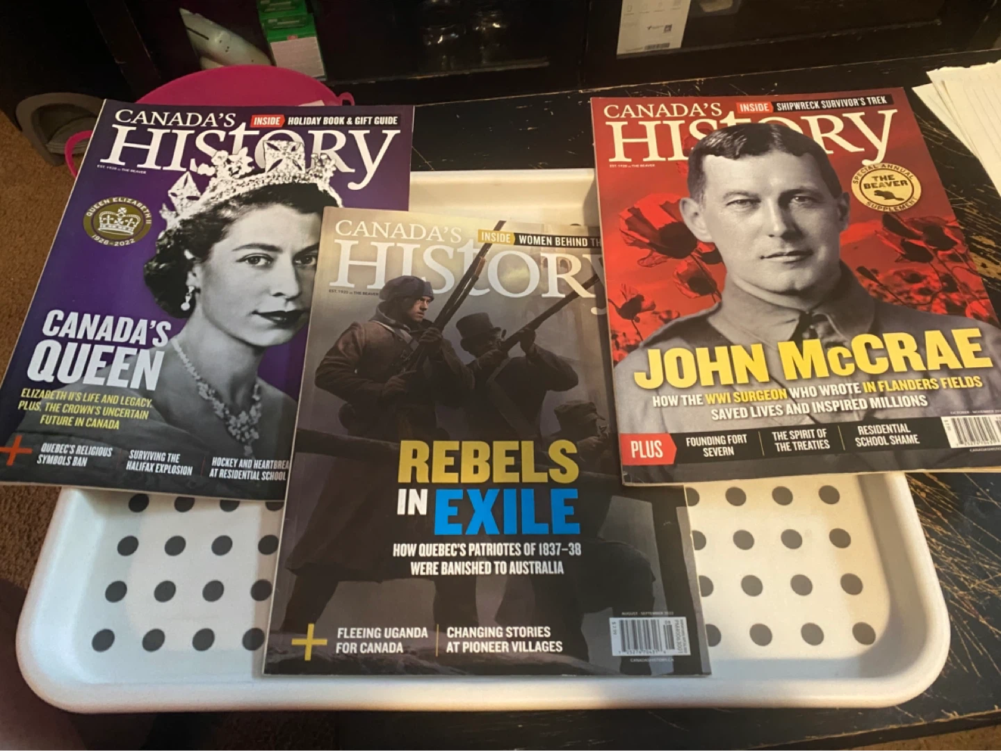 Canada's History Magazine Collection (Aug 2022-Jan 2023)