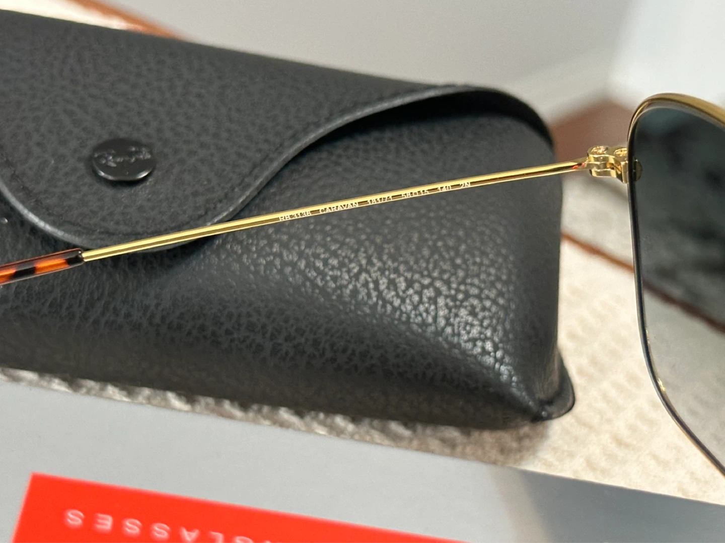 🕶️ Brand New in Box Ray-Ban Caravan Sunglasses. MADE IN ITALY 🇮🇹 - photo 4