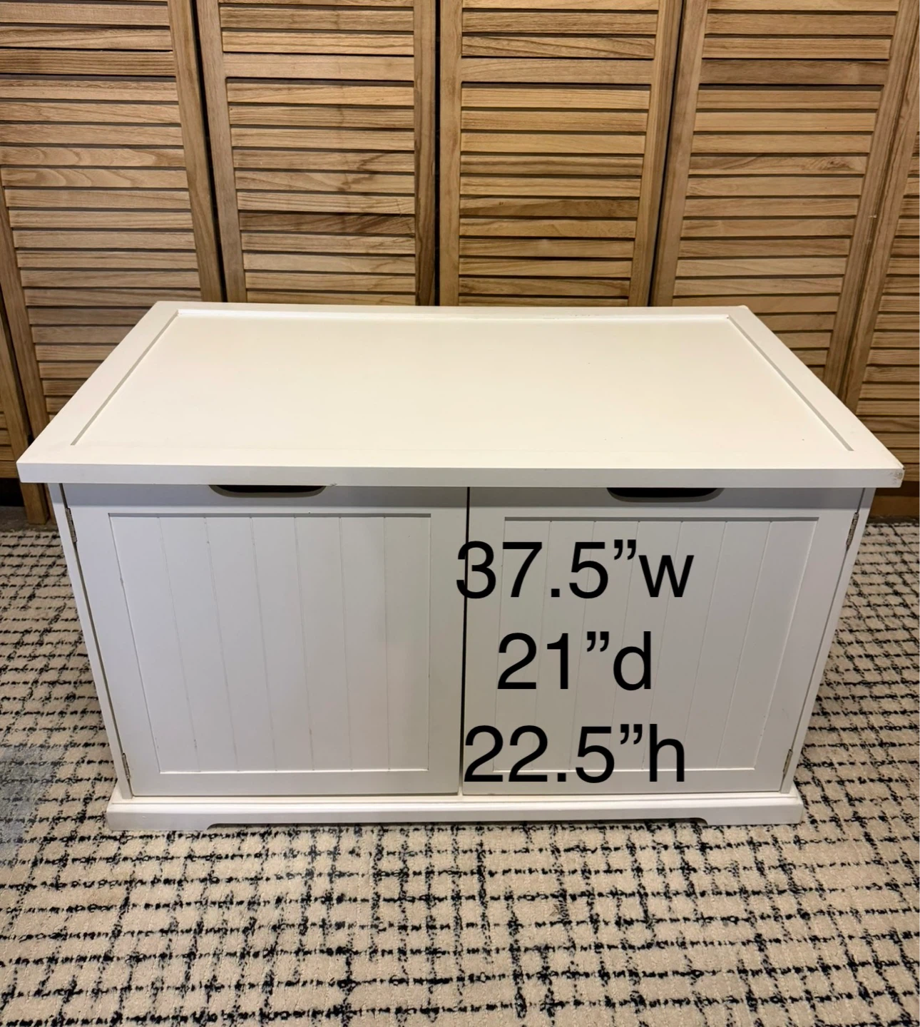 White Cat Litter Box - photo 5