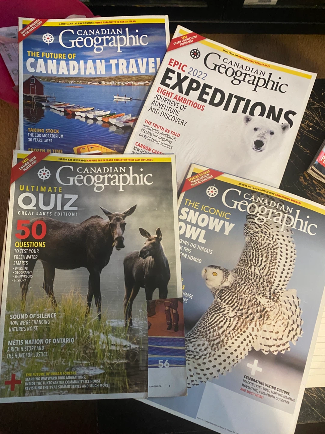 Canadian Geographic Magazines Bundle (July 2022-Feb 2023)