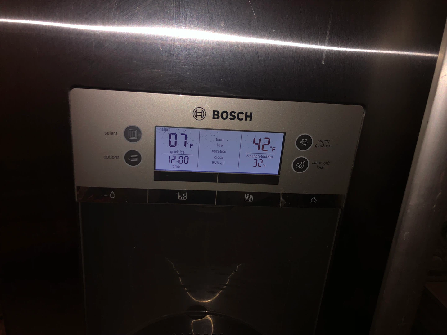 Bosch Stainless Steel Side-by-Side Refrigerator - photo 4