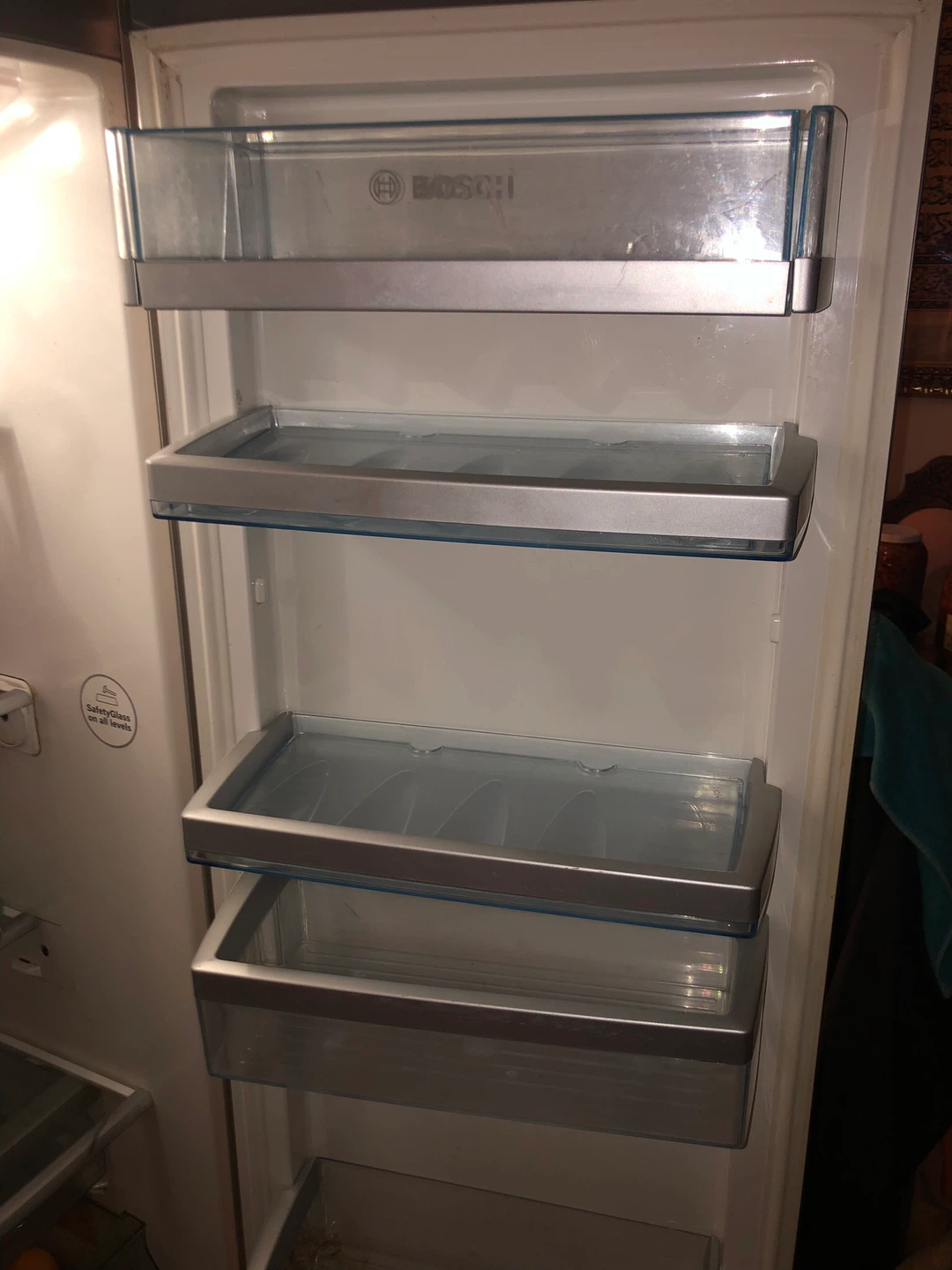 Bosch Stainless Steel Side-by-Side Refrigerator - photo 3