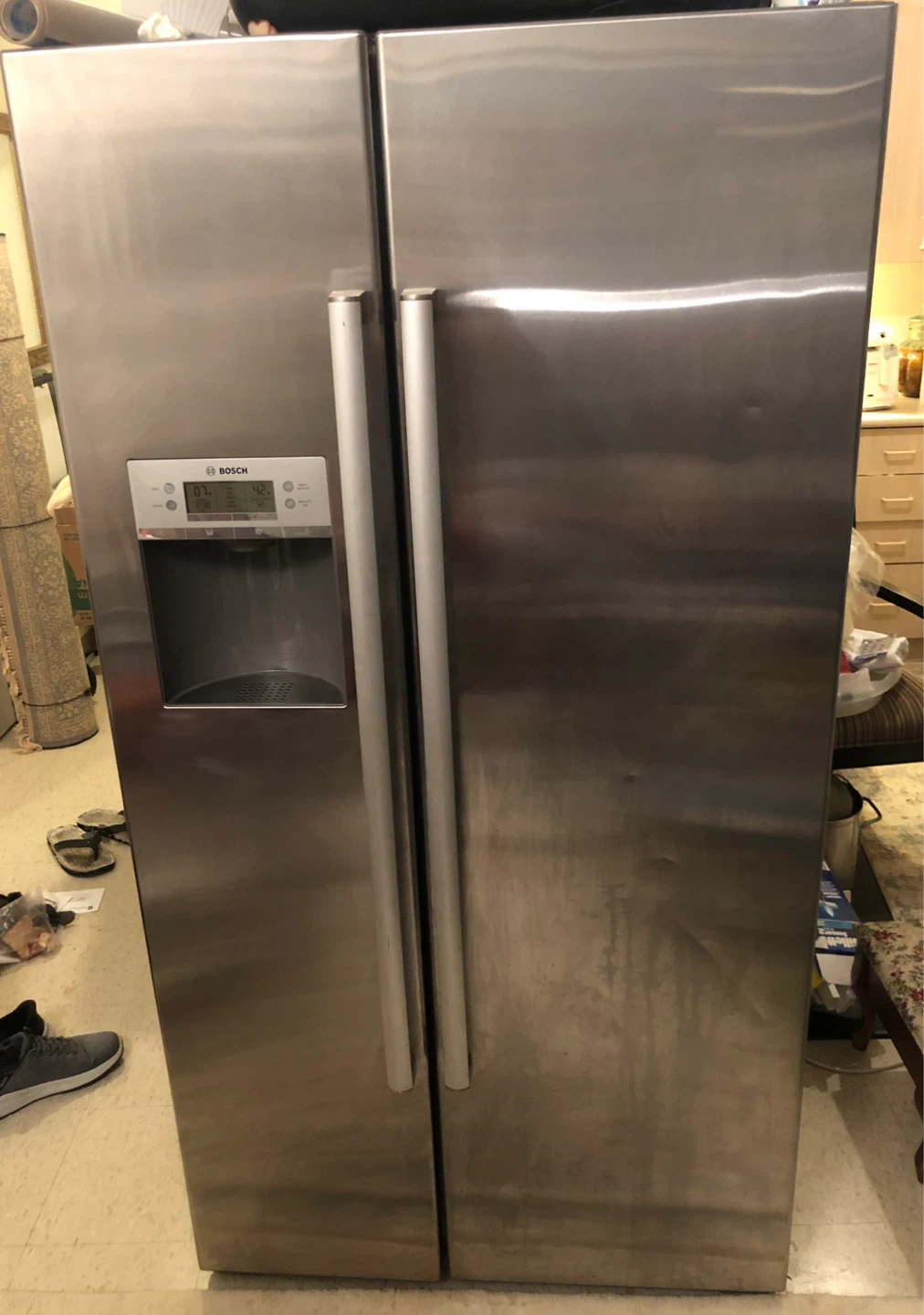 Bosch Stainless Steel Side-by-Side Refrigerator