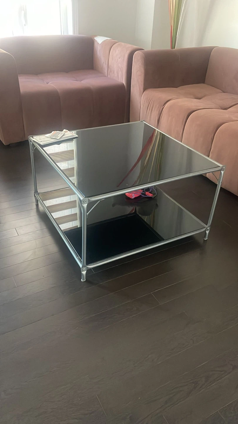 Square Glass Coffee Table