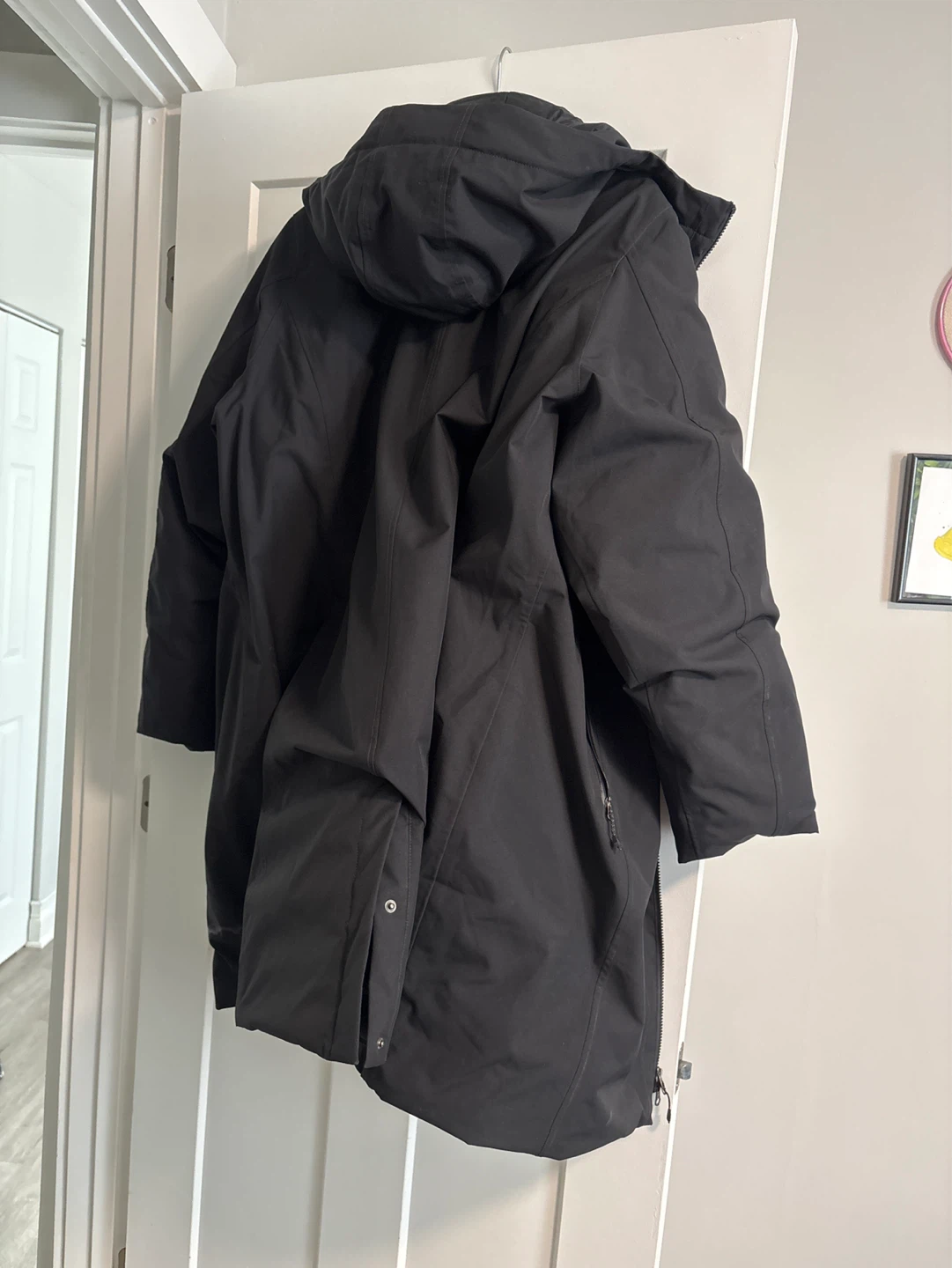 Eddie Bauer Black Insulated Parka Jacket: Size 3X - photo 2