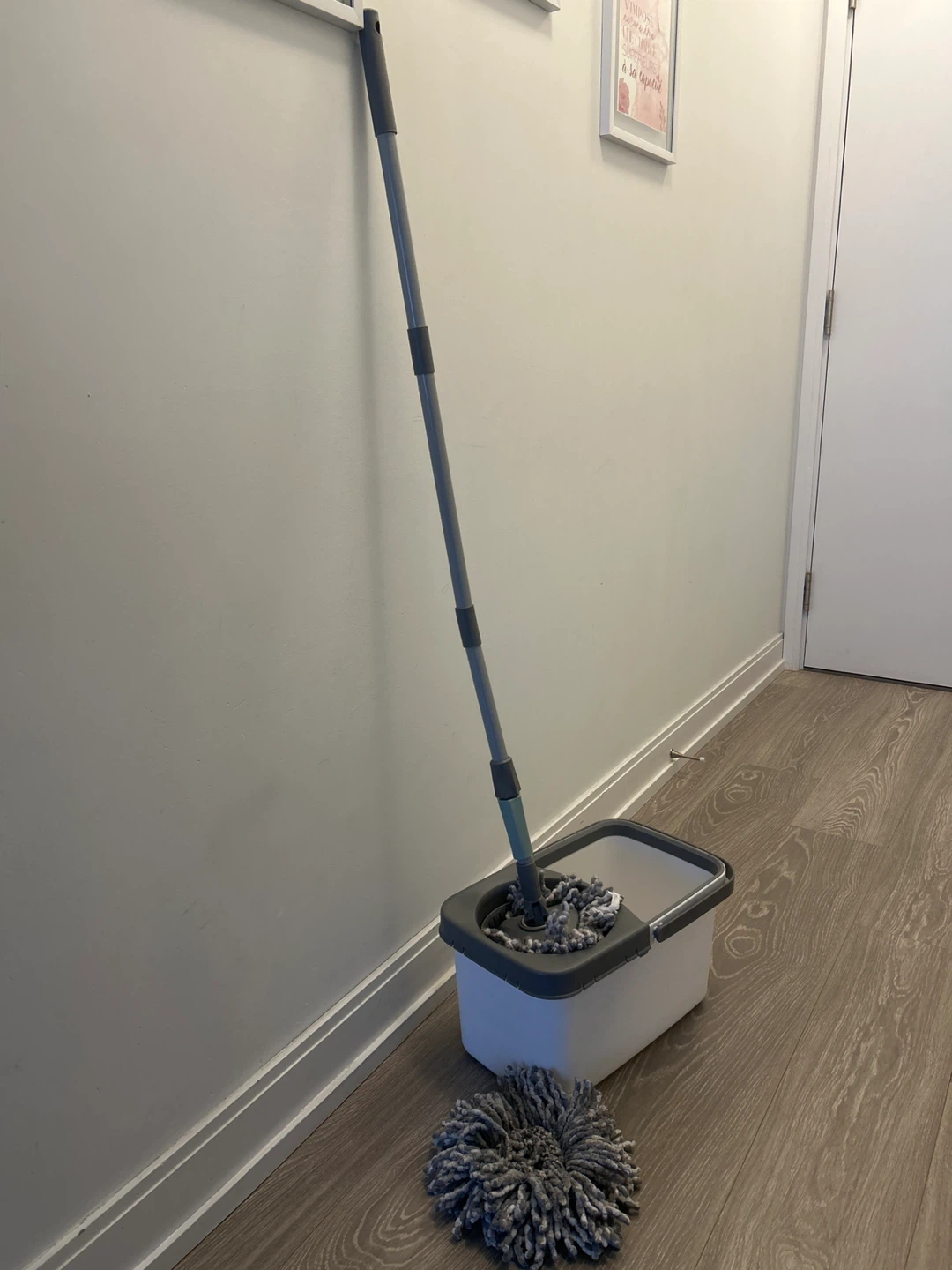 Spin Mop with Bucket and Extra Head