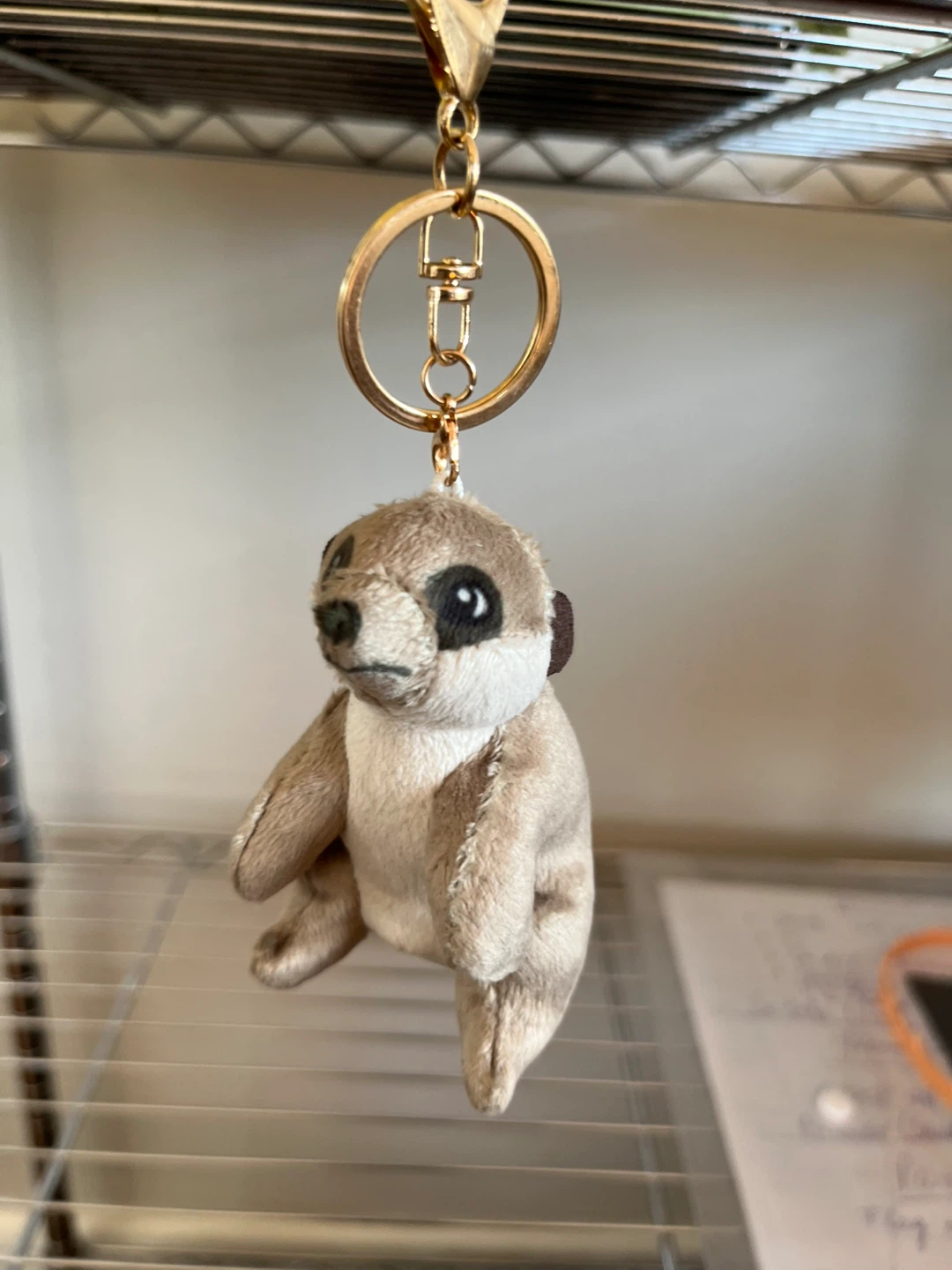 Plush Meerkat Keychain