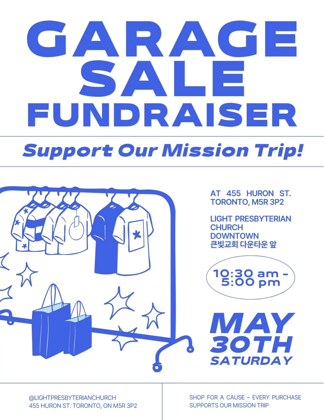 Garage Sale Fundraiser for Mission Trip
