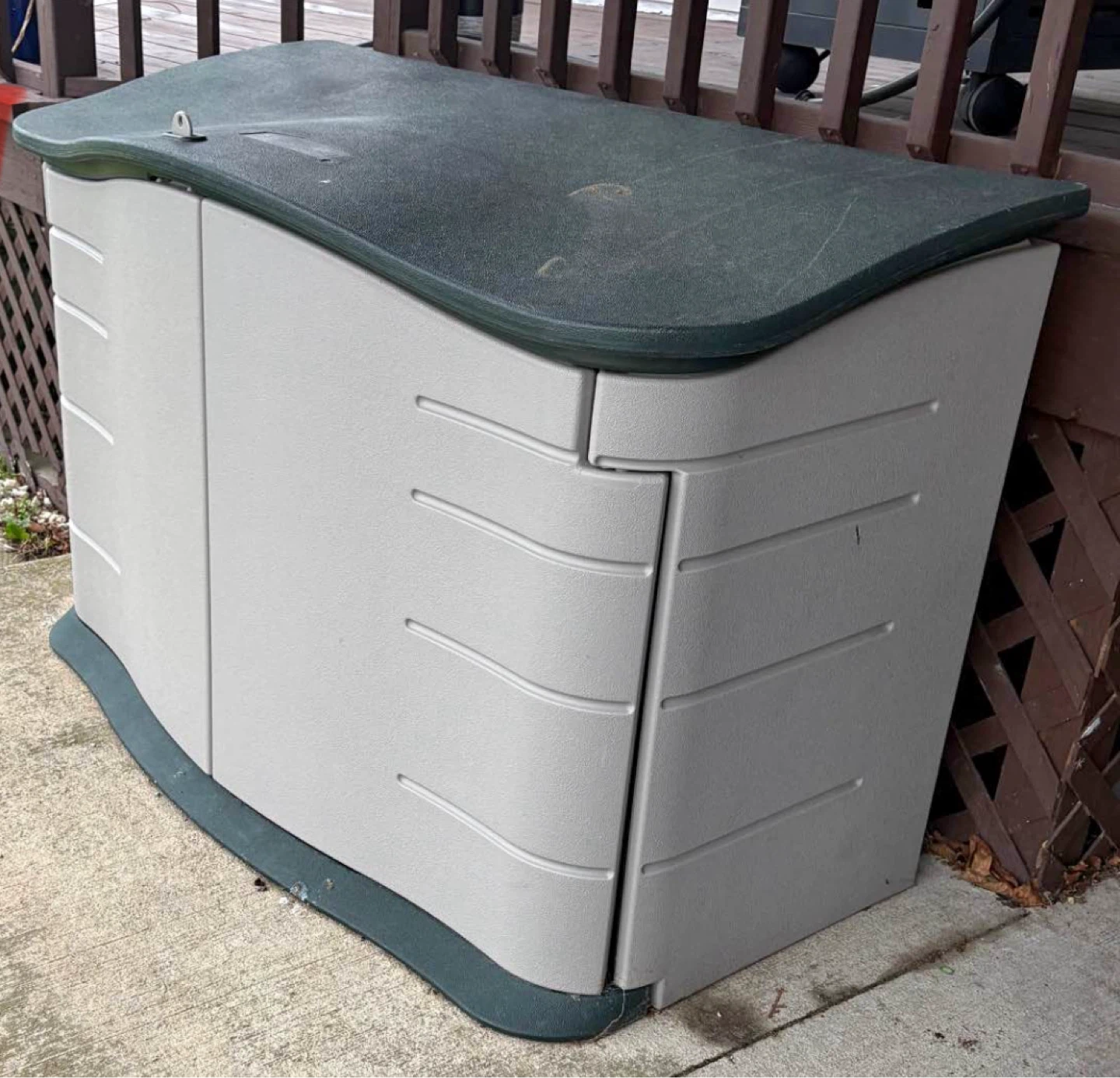 Deck Box Storage Shed