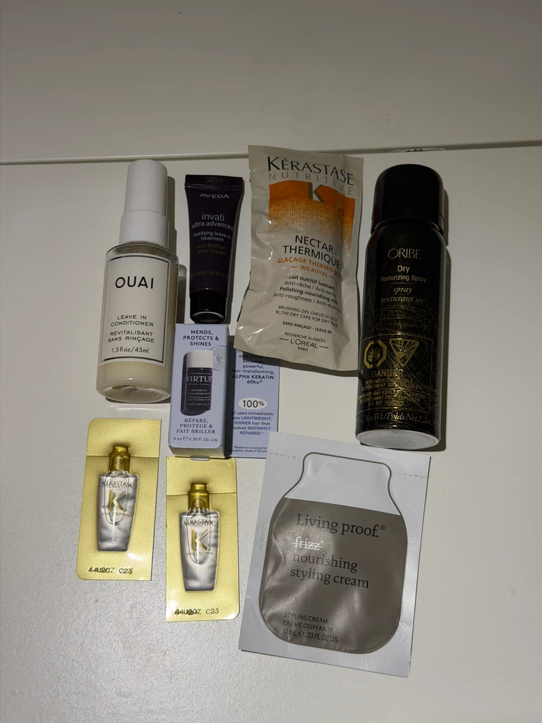 Assorted Luxury Hair Care Samples