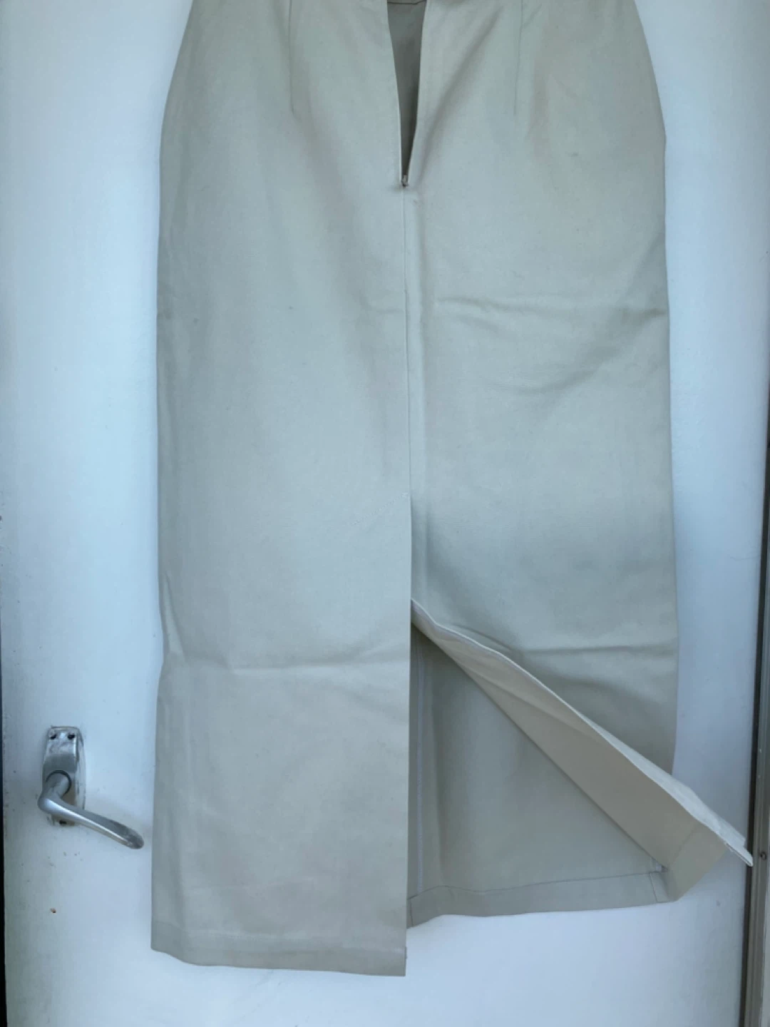 Haggar for Her Beige Pencil Skirt Size 8