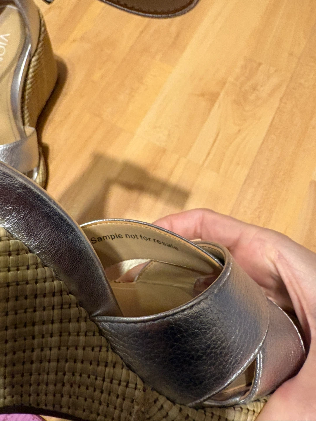 Vionic Silver Wedge Sandals 37 - photo 3