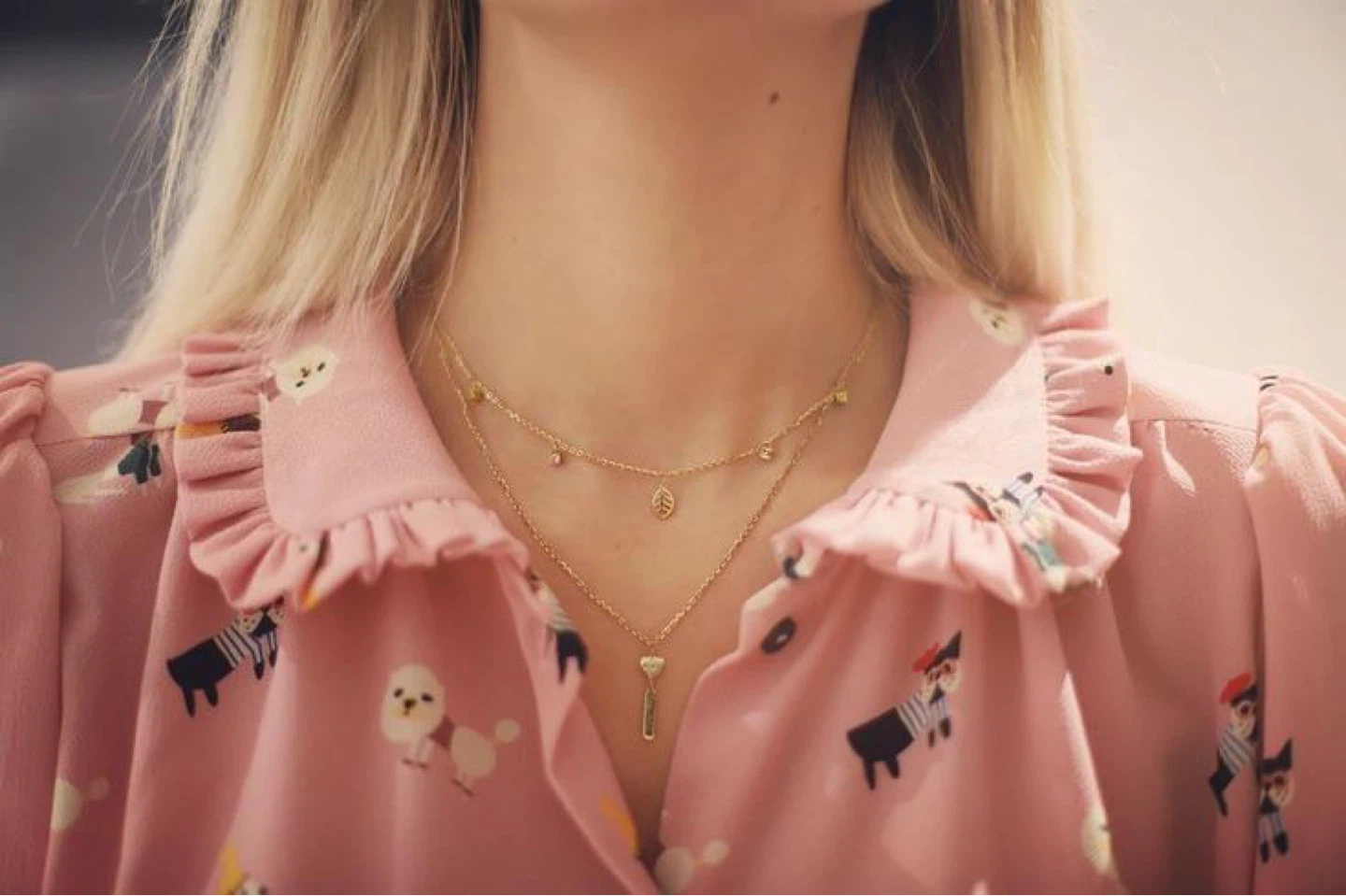 Limited Edition Gold Tsuki/ Mai. Gold Necklace - photo 2