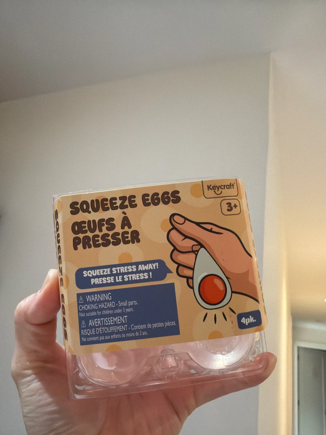 Keycraft Squeeze Eggs - 4 Pack