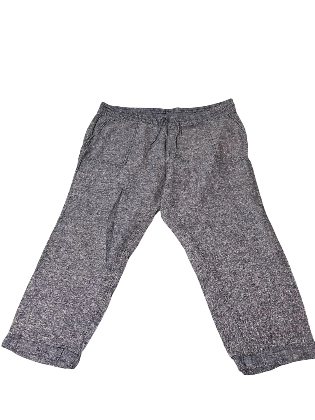 Old Navy Women's XL Linen Blend Cropped Pants