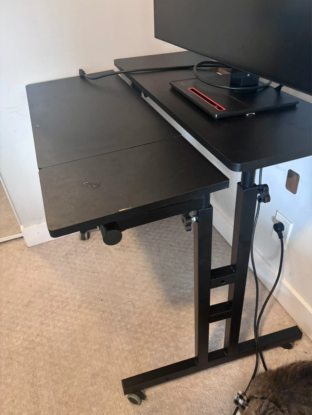 Adjustable Desk with Monitor Shelf - photo 3