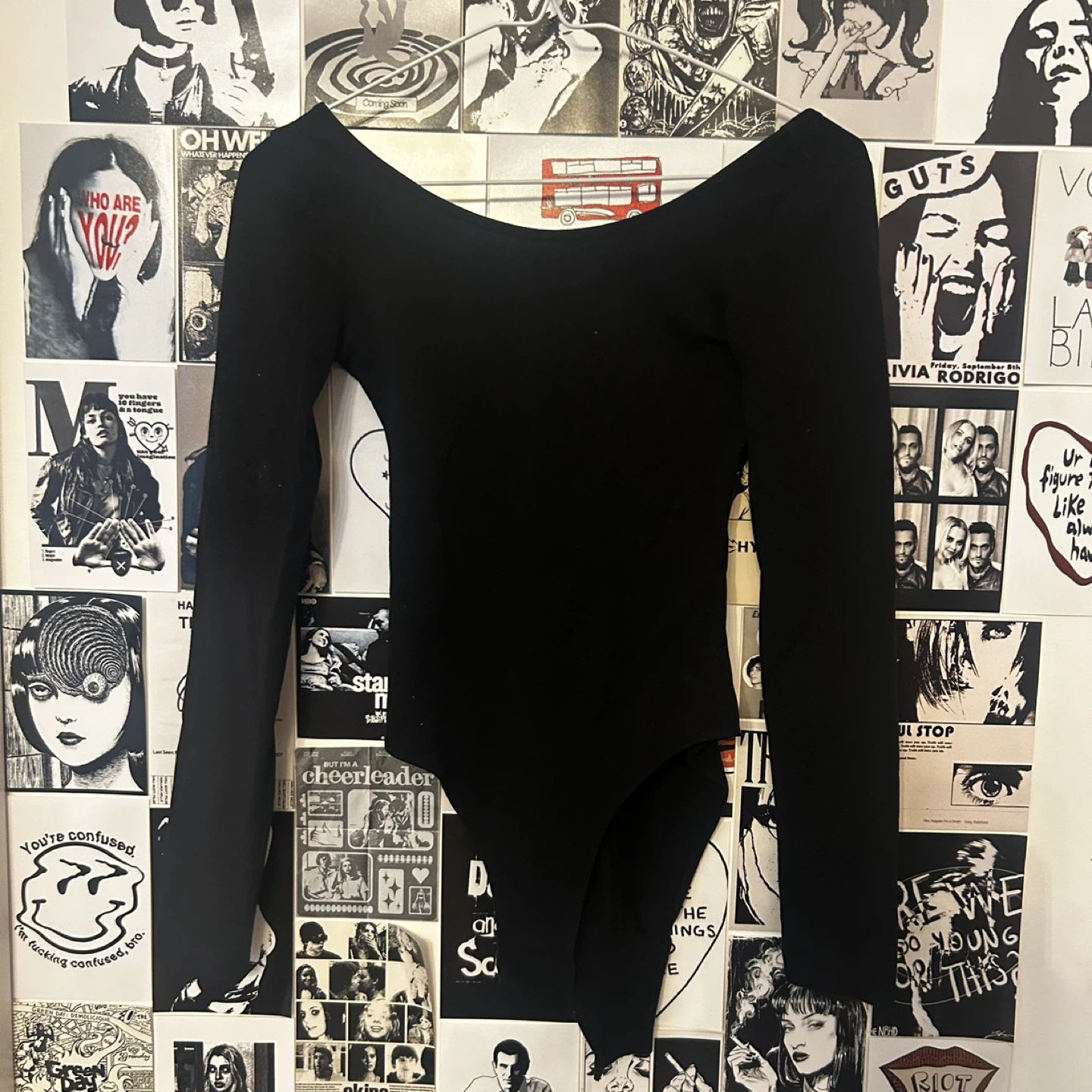 H&M Open Back Longsleeve Bodysuit - photo 2