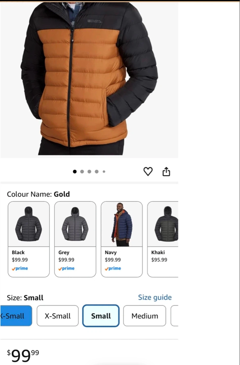 Mountain Warehouse Padded Jacket - Dark Blue - photo 3