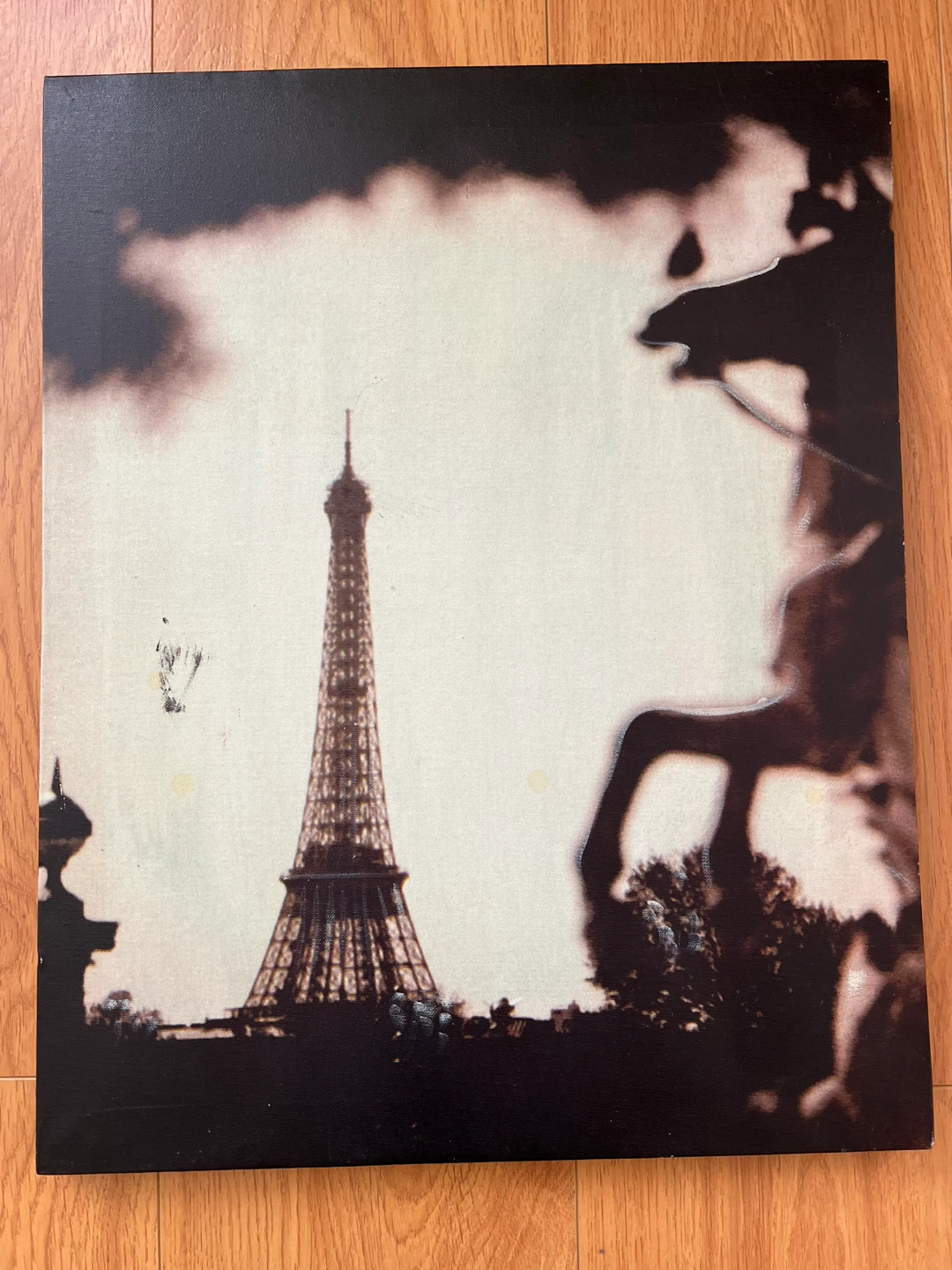 Eiffel Tower Wall Art Canvas Print